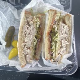 Chicken breast sandwich
