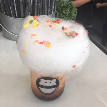 Mini Monster Cafe - Rainbow cloud - Bubble Tea Near Me - Anaheim, California