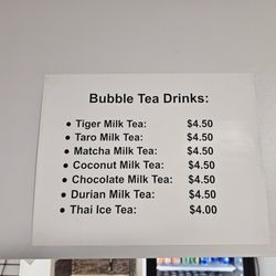 Black Rice Sushi & Thai - They have boba tea!