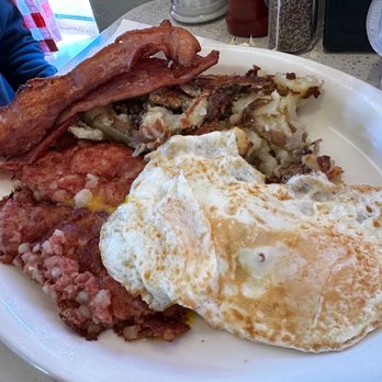 Carlos' Country Kitchen - "Canned" Corned Beef Hash + $9 Bacon - Diners Near Me - Santa Rosa, California Carlos' Country Kitchen - "Canned" Corned Beef Hash + $9 Bacon - Diners Near Me - Santa Rosa, California