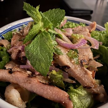Pineapple Thai - Pork and lychee salad - Thai Near Me - Cupertino, California Pineapple Thai - Pork and lychee salad - Thai Near Me - Cupertino, California
