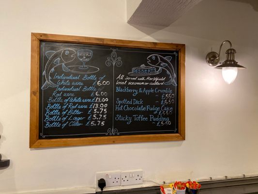 Menu photo 1 Seafoods Bath, BAS Menu photo 1 Seafoods Bath, BAS