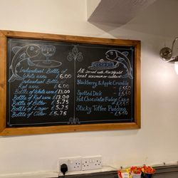 Seafoods - Wine menu