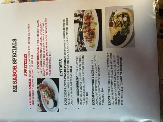 Menu photo 4 Mi Sabor Flemington, NJ