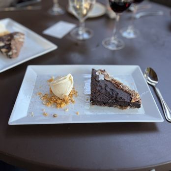 Bridges Restaurant & Bar - German Chocolate Torte - American Near Me - Danville, California Bridges Restaurant & Bar - German Chocolate Torte - American Near Me - Danville, California