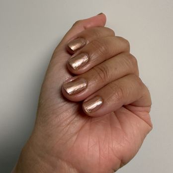 Holly and Hudson - Mani, 2.5 hours after. - Nail Salons Near Me - Long Beach, California