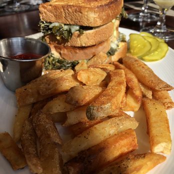 Aqua Star - Collard green melt - Seafood Near Me - Savannah, Georgia