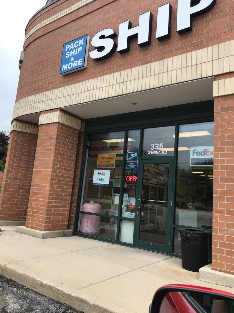 PACK SHIP & MORE Updated June 2024 335 E Geneva Rd, Carol Stream