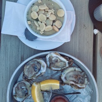Mersea's - Half dozen oysters and clam chowder - Bars Near Me - Avila Beach, California Mersea's - Half dozen oysters and clam chowder - Bars Near Me - Avila Beach, California