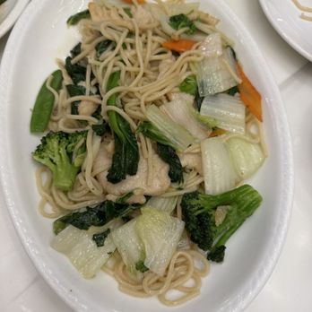 MingHin Cuisine - Mixed vegetables with noodles, we added chicken - Dim Sum Near Me - Chicago, Illinois MingHin Cuisine - Mixed vegetables with noodles, we added chicken - Dim Sum Near Me - Chicago, Illinois