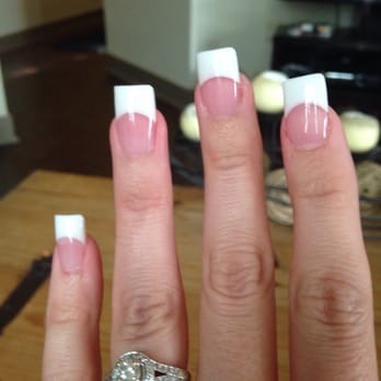 Star Nails - Pink & White: $40 - Nail Salons Near Me - Arlington, Texas Star Nails - Pink & White: $40 - Nail Salons Near Me - Arlington, Texas