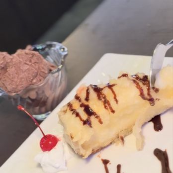 Sushi Kaizen - Deep fried cheesecake and chocolate ice cream - Sushi Bars Near Me - Kissimmee, Florida Sushi Kaizen - Deep fried cheesecake and chocolate ice cream - Sushi Bars Near Me - Kissimmee, Florida