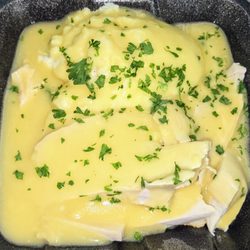 Saratoga Restaurant & Catering - Hot Roast Turkey Sandwich w/ Mashed Potatoes & Gravy.  My fav!