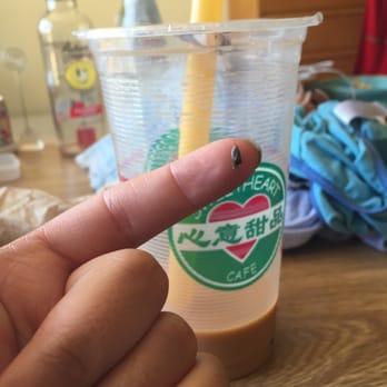 Sweetheart Cafe - I found a bug in my black milk tea with boba. I am disgusted. - Juice Bars & Smoothies Near Me - Berkeley, California Sweetheart Cafe - I found a bug in my black milk tea with boba. I am disgusted. - Juice Bars & Smoothies Near Me - Berkeley, California