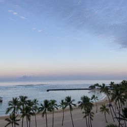 Travel Angel Planner - Pacific Ocean front view from hotel room