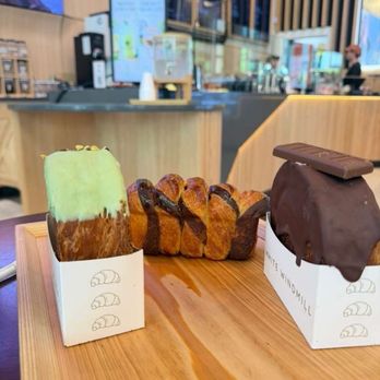White Windmill - The bread here is really delicious. They're not stingy with the chocolate and pistachio at all - Cafes Near Me - Atlanta, Georgia