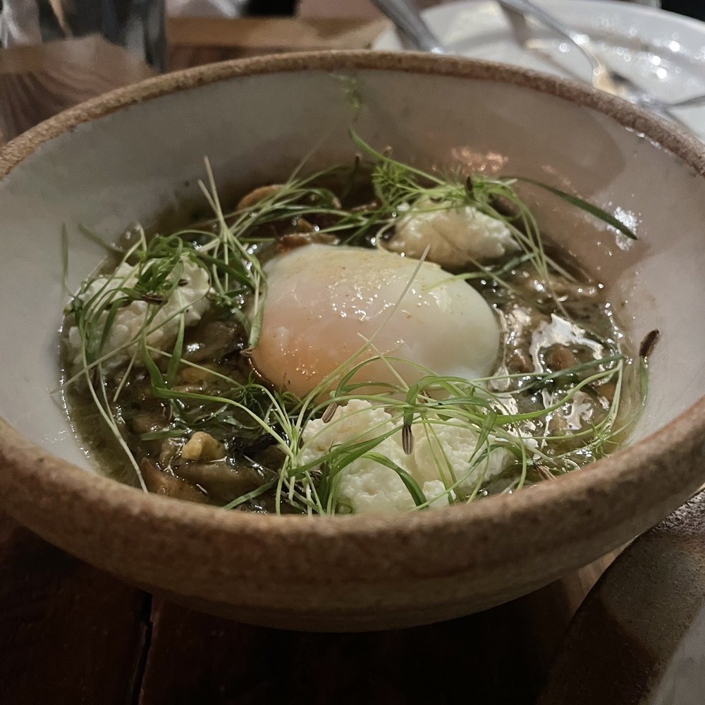 Foraged. A Hyper Seasonal Eatery - Mushroom stew - New American Near Me - Baltimore, Maryland Foraged. A Hyper Seasonal Eatery - Mushroom stew - New American Near Me - Baltimore, Maryland