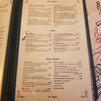 Everest Indian Restaurant - Menu 1/2023 - Indian Near Me - Santa Rosa, California Everest Indian Restaurant - Menu 1/2023 - Indian Near Me - Santa Rosa, California