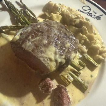 The Dock at Crayton Cove - Filet mignon with Oscar - Seafood Near Me - Naples, Florida The Dock at Crayton Cove - Filet mignon with Oscar - Seafood Near Me - Naples, Florida