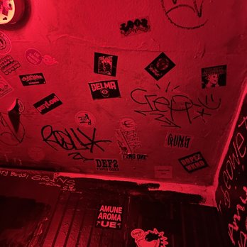 The Tower Bar - graffiti on the walls and ceiling - Dive Bars Near Me - San Diego, California The Tower Bar - graffiti on the walls and ceiling - Dive Bars Near Me - San Diego, California