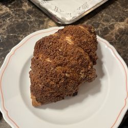 Vegan hazelnut croissant
