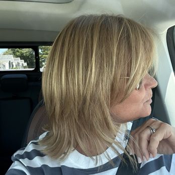 Megan Kelley Salon - So happy!! I travel from ATL to see her every other month. Loving my current new spring/summer cut and color. - Hair Salons Near Me - Holly Hill, Florida Megan Kelley Salon - So happy!! I travel from ATL to see her every other month. Loving my current new spring/summer cut and color. - Hair Salons Near Me - Holly Hill, Florida