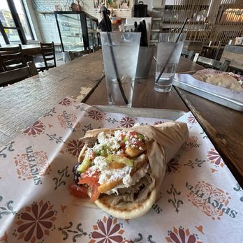 Spicy Feta - Classic gyro - Greek Near Me - Saint Paul, Minnesota