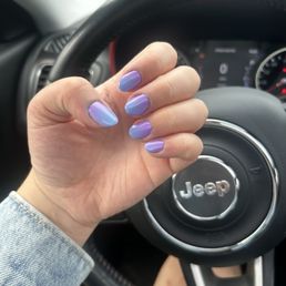 Gel ombré manicure Gel ombré manicure