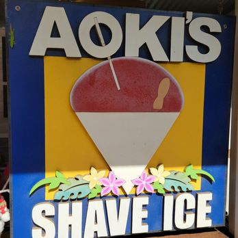Aoki's Shave Ice - Shaved Ice Near Me - Haleiwa, Hawaii