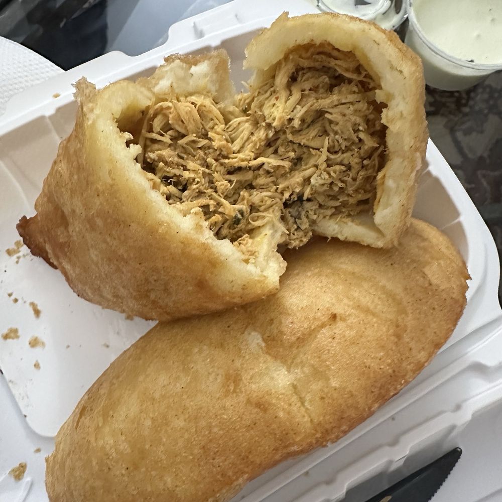 Arempa's - Shredded Chicken Empanada - Venezuelan Near Me - Salt Lake City, Utah Arempa's - Shredded Chicken Empanada - Venezuelan Near Me - Salt Lake City, Utah
