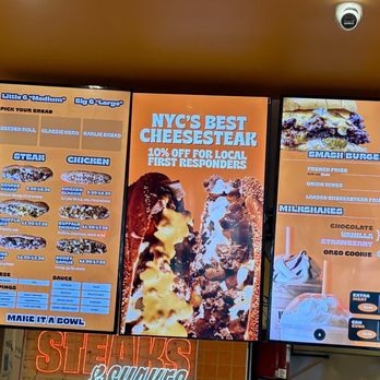 G's Cheesesteaks - Menu - Cheesesteaks Near Me - New York, New York
