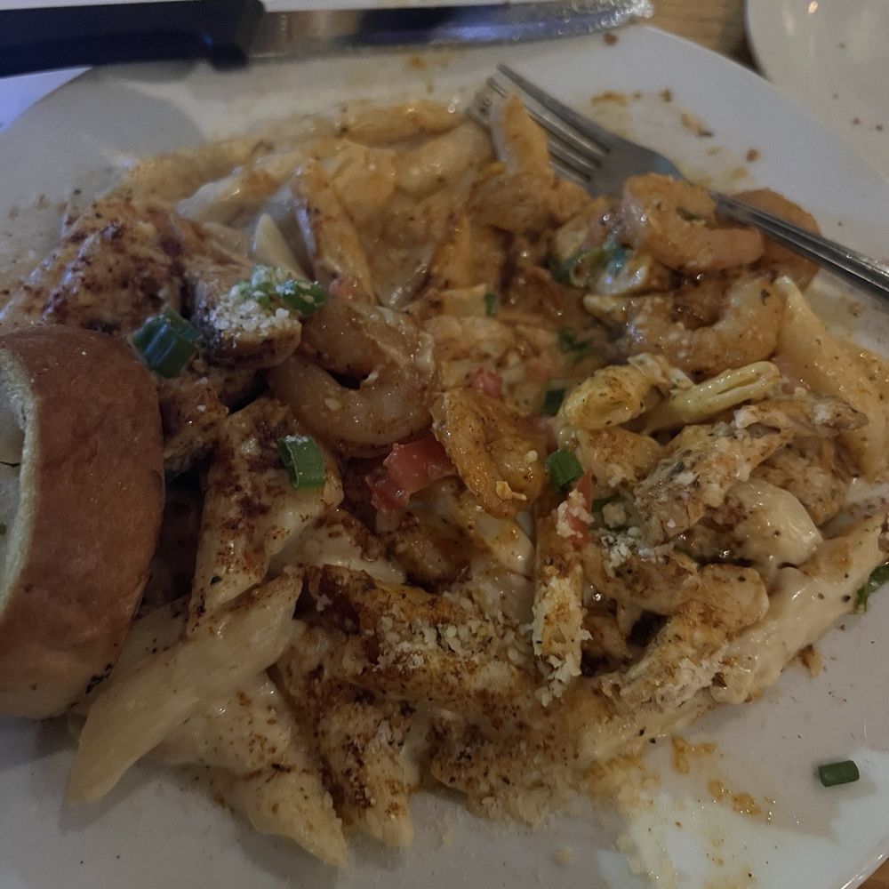 The worst Cajun pasta I've had