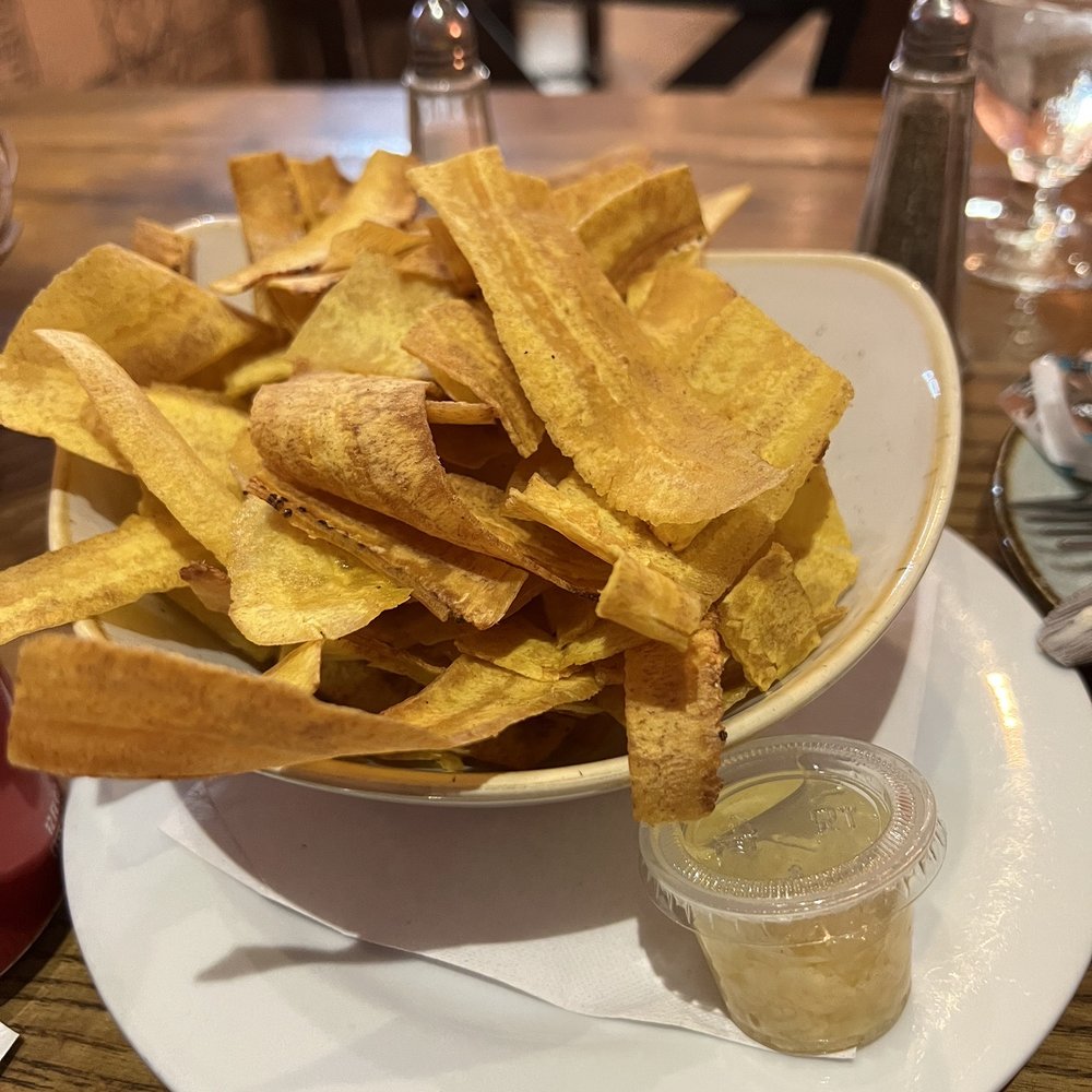 Islas Canarias Cafe - Plantain Chips - Spanish Near Me - Miami, Florida Islas Canarias Cafe - Plantain Chips - Spanish Near Me - Miami, Florida