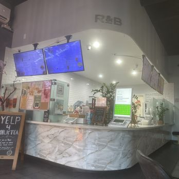 R&B Tea - Corona - Counter setup. Menu - Bubble Tea Near Me - Corona, California R&B Tea - Corona - Counter setup. Menu - Bubble Tea Near Me - Corona, California