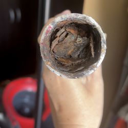 Perry Plumbing & Pipelining - Kitchen pipe. That's definitely problematic.