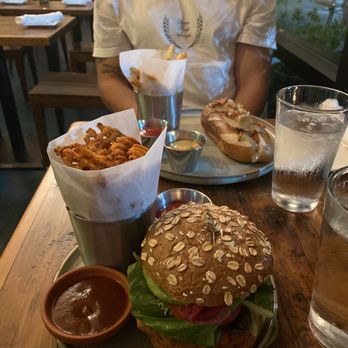 TLC Vegan Cafe - Chef Troy's B.L.A.C (Bacon, Lettuce, Avocado, Chick'N) Sweet Potato Fries - Cafes Near Me - Richardson, Texas TLC Vegan Cafe - Chef Troy's B.L.A.C (Bacon, Lettuce, Avocado, Chick'N) Sweet Potato Fries - Cafes Near Me - Richardson, Texas