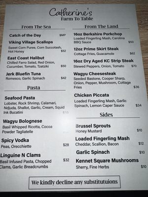 Menu photo 1 Cathrine's Farm to Table Point Pleasant, NJ Menu photo 1 Cathrine's Farm to Table Point Pleasant, NJ