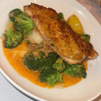Maggiano's Little Italy - Branzino Crab Imperial with Broccoli.. - Italian Near Me - Atlanta, Georgia Maggiano's Little Italy - Branzino Crab Imperial with Broccoli.. - Italian Near Me - Atlanta, Georgia