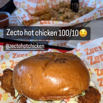 Zecto Hot Chicken - Nashville Sando Solo - Chicken Wings Near Me - Fullerton, California Zecto Hot Chicken - Nashville Sando Solo - Chicken Wings Near Me - Fullerton, California