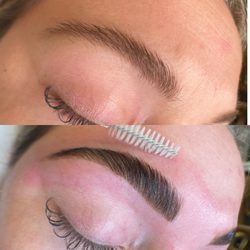 Deluxe Esthetics By Danisha - Brow lamination + stain