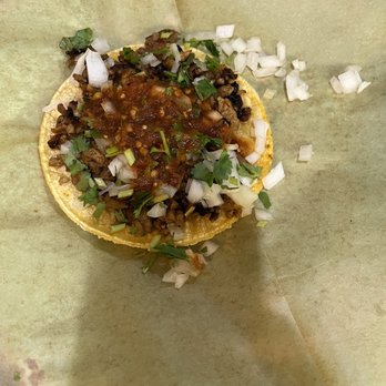 Tres Potrillos - "Al Pastor Taco" (ask without salsa) too spicy! - Mexican Near Me - Sunnyvale, California