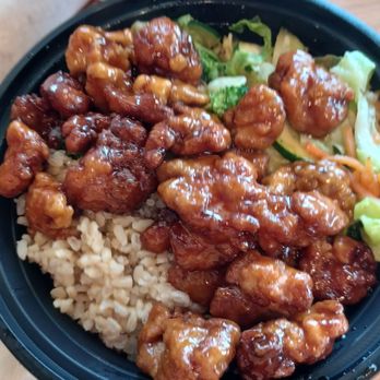 Teriyaki Madness - Orange chicken with brown rice - Japanese Near Me - Omaha, Nebraska Teriyaki Madness - Orange chicken with brown rice - Japanese Near Me - Omaha, Nebraska