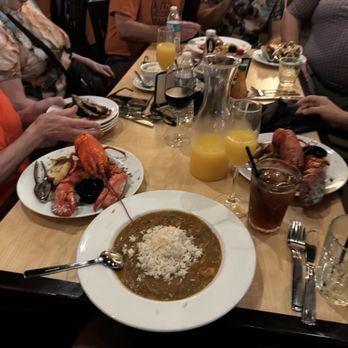 Drago's Seafood Restaurant - Crawfish étouffée, Cajun Stew, Vegetables, White Rice - Seafood Near Me - New Orleans, Louisiana