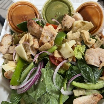 Coffee X Change - Grilled Chicken Chipotle Salad 8/19/22 so good. - Coffee & Tea Near Me - Tucson, Arizona