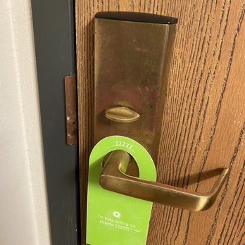 La Quinta by Wyndham Springfield South - Handle to room. Discolored and rusted. - Hotels Near Me - Springfield, Missouri La Quinta by Wyndham Springfield South - Handle to room. Discolored and rusted. - Hotels Near Me - Springfield, Missouri
