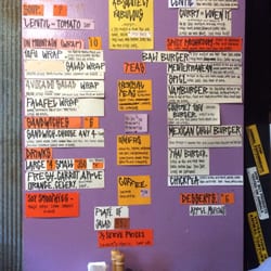 Vego and Loven It - The menu. Yum...
