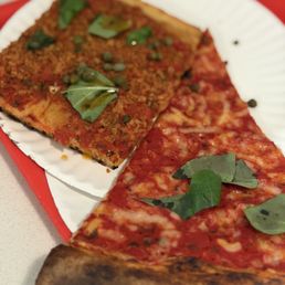Vegan Cheese Pizza Slice Vegan Cheese Pizza Slice