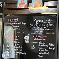 Thai Noodles - Menu specials