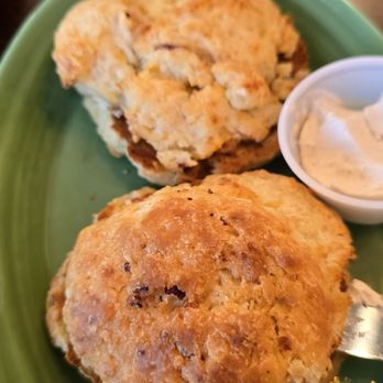 Tucker's - Bacon cheddar drop biscuit - Breakfast & Brunch Near Me - Newington, New Hampshire