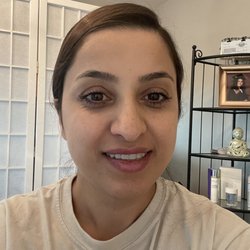 Samira Esthetics - Before tinting my brows